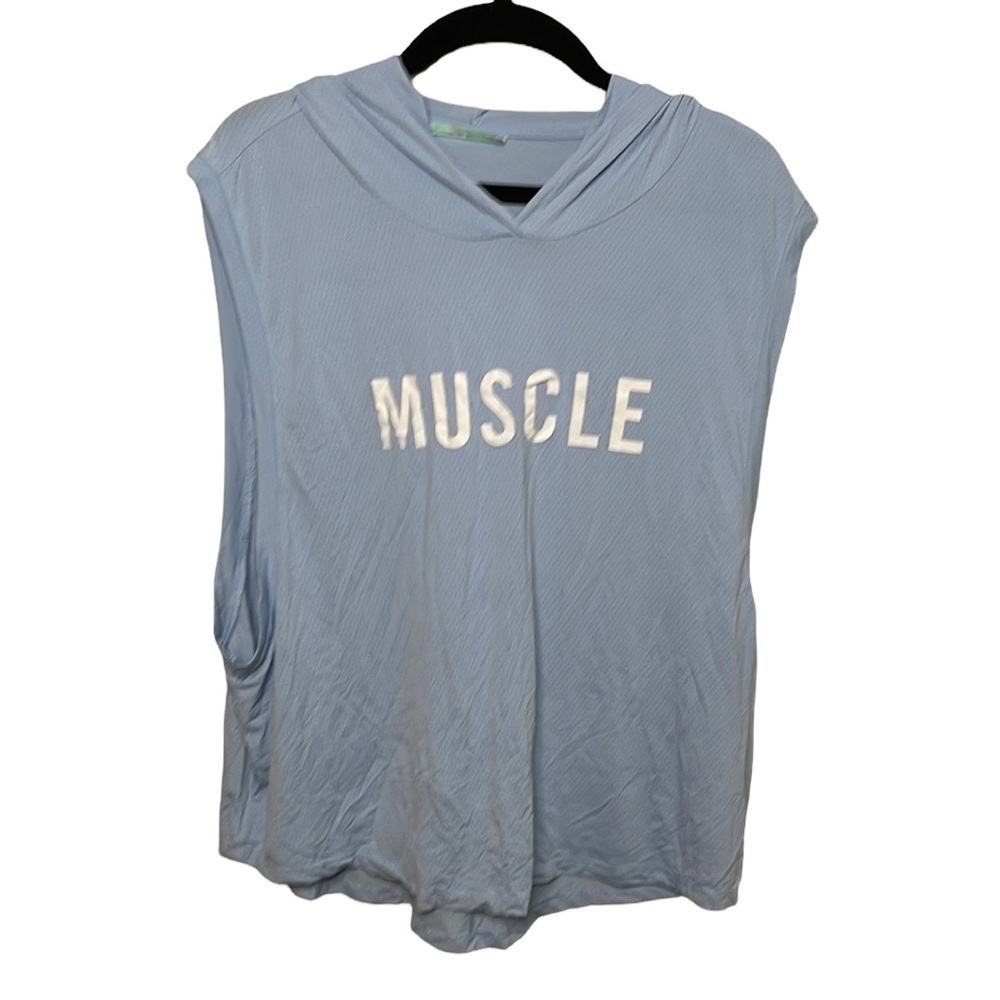 Barbella Box Hooded Muscle Tee